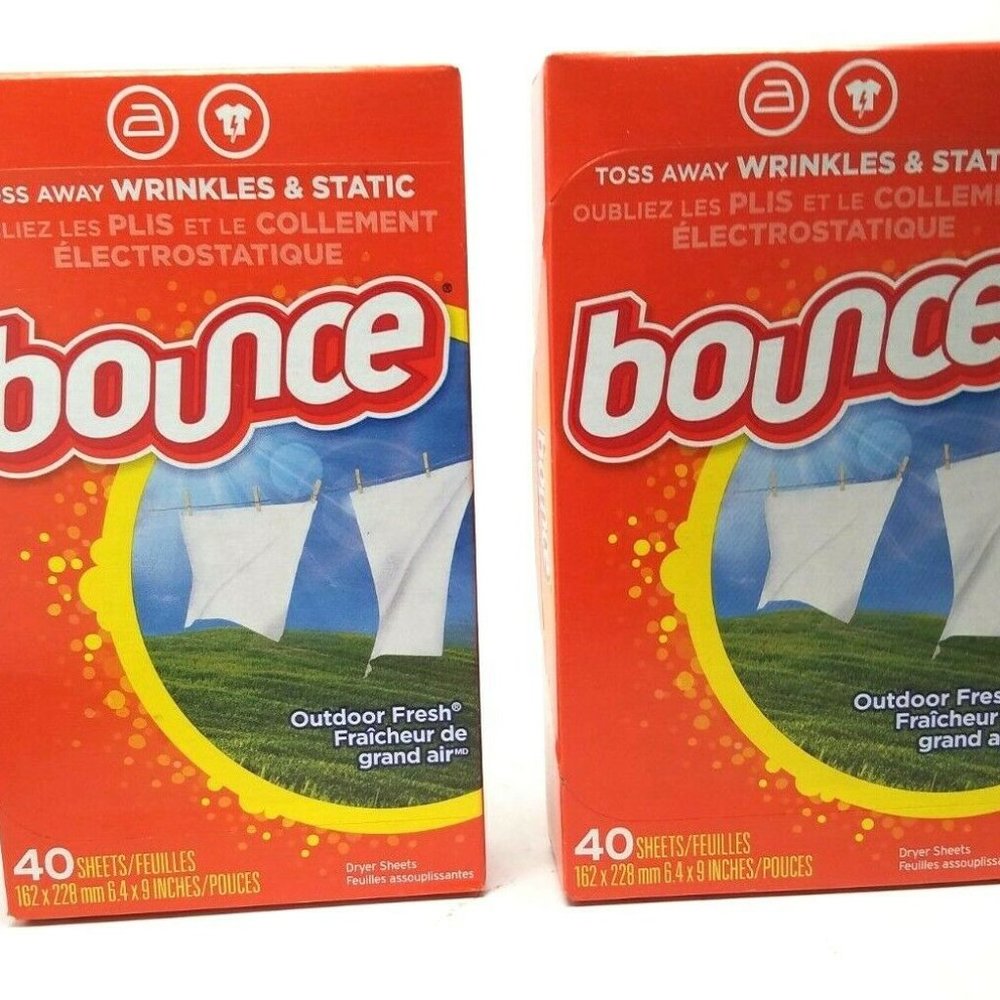 Bounce Fabric Softener Sheets, Outdoor Fresh 40 ea